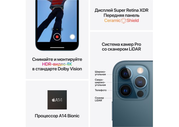 Apple iPhone 12 Pro 512GB Pacific Blue