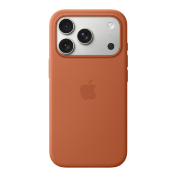 Чехол для iPhone 17 Pro Silicone MagSafe терракотовый