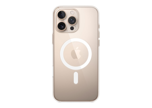 Чехол для iPhone 16 Pro Max with MagSafe прозрачный