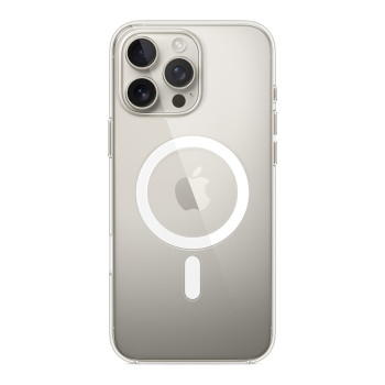Чехол для iPhone 16 Pro Max with MagSafe прозрачный