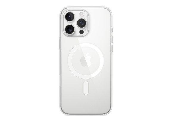Чехол для iPhone 16 Pro Max with MagSafe прозрачный