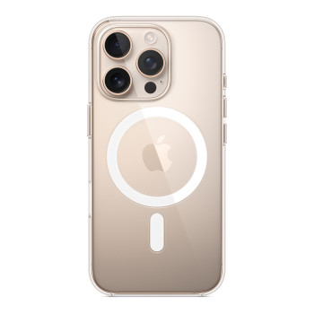 Чехол для iPhone 16 Pro with MagSafe прозрачный