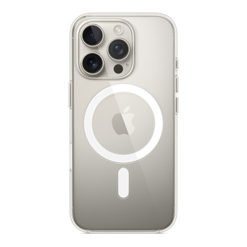 Чехол для iPhone 16 Pro with MagSafe прозрачный