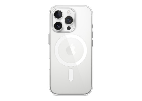 Чехол для iPhone 16 Pro with MagSafe прозрачный