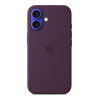 Чехол для iPhone 16 Silicone with MagSafe сливовый