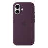 Чехол для iPhone 16 Silicone with MagSafe сливовый