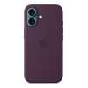 Чехол для iPhone 16 Silicone with MagSafe сливовый