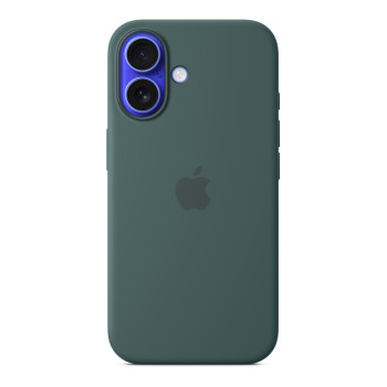 Чехол для iPhone 16 Silicone with MagSafe зеленый