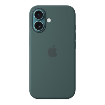 Чехол для iPhone 16 Silicone with MagSafe зеленый