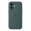 Чехол для iPhone 16 Silicone with MagSafe зеленый