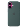 Чехол для iPhone 16 Silicone with MagSafe зеленый