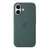 Чехол для iPhone 16 Silicone with MagSafe зеленый