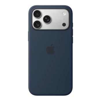 Чехол для iPhone 17 Pro Max Silicone MagSafe темно-синий