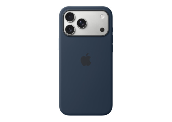 Чехол для iPhone 17 Pro Max Silicone MagSafe темно-синий