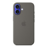 Чехол для iPhone 16 Silicone with MagSafe серый