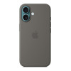 Чехол для iPhone 16 Silicone with MagSafe серый