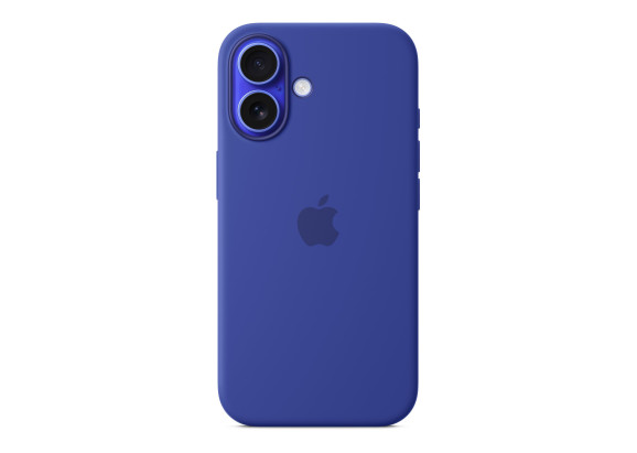 Чехол для iPhone 16 Silicone with MagSafe ультрамарин
