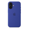 Чехол для iPhone 16 Silicone with MagSafe ультрамарин