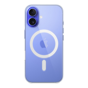 Чехол для iPhone 16 Plus with MagSafe прозрачный