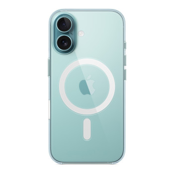 Чехол для iPhone 16 Plus with MagSafe прозрачный