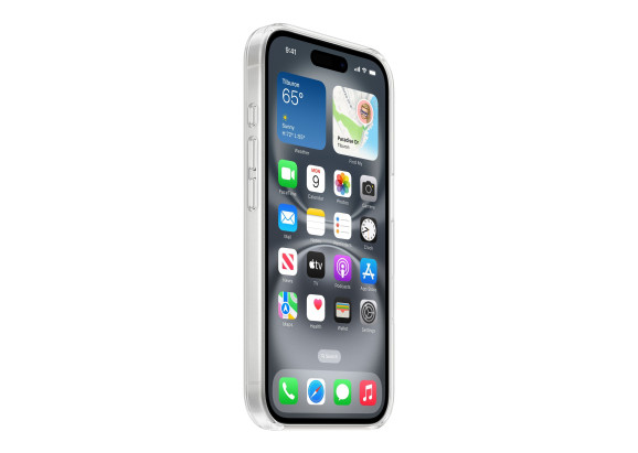Чехол для iPhone 16 Plus with MagSafe прозрачный