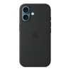 Чехол для iPhone 16 Silicone with MagSafe Black