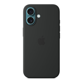 Чехол для iPhone 16 Silicone with MagSafe Black