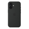 Чехол для iPhone 16 Silicone with MagSafe Black