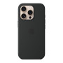 Чехол для iPhone 16 Pro Silicone MagSafe Black