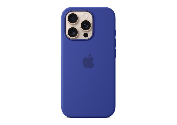 Чехол для iPhone 16 Pro Silicone MagSafe ультрамарин
