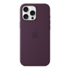 Чехол для iPhone 16 Pro Max Silicone with MagSafe сливовый