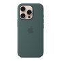 Чехол для iPhone 16 Pro Silicone with MagSafe зеленый