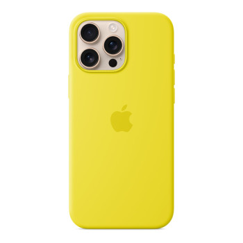 Чехол для iPhone 16 Pro Max Silicone with MagSafe желтый