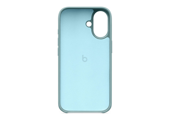 Чехол для iPhone 16 MagSafe Beats голубой