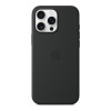 Чехол для iPhone 16 Pro Max Silicone with MagSafe Black