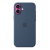 Чехол для iPhone 16 Plus Silicone MagSafe синий деним