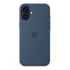 Чехол для iPhone 16 Plus Silicone MagSafe синий деним