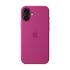 Чехол для iPhone 16 Plus Silicone MagSafe фуксия