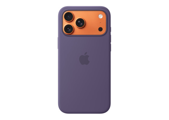 Чехол для iPhone 17 Pro Max Silicone MagSafe фиолетовый туман