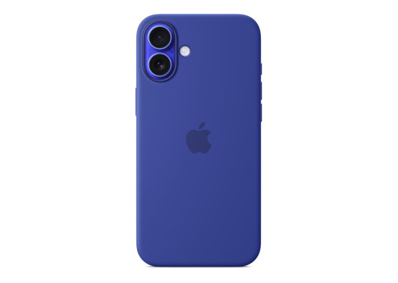 Чехол для iPhone 16 Plus Silicone MagSafe ультрамарин