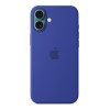 Чехол для iPhone 16 Plus Silicone MagSafe ультрамарин