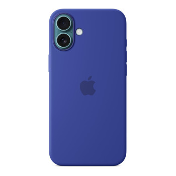 Чехол для iPhone 16 Plus Silicone MagSafe ультрамарин