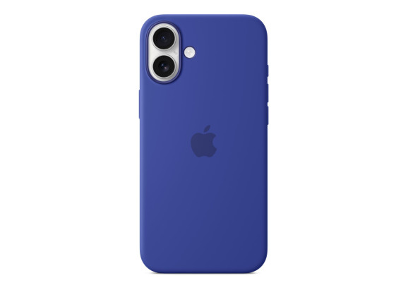 Чехол для iPhone 16 Plus Silicone MagSafe ультрамарин