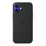 Чехол для iPhone 16 Plus Silicone MagSafe Black