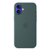 Чехол для iPhone 16 Plus Silicone MagSafe зеленый