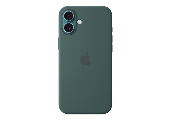 Чехол для iPhone 16 Plus Silicone MagSafe зеленый