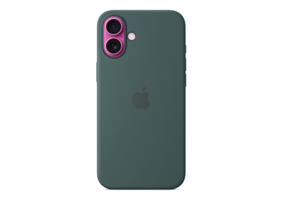 Чехол для iPhone 16 Plus Silicone MagSafe зеленый