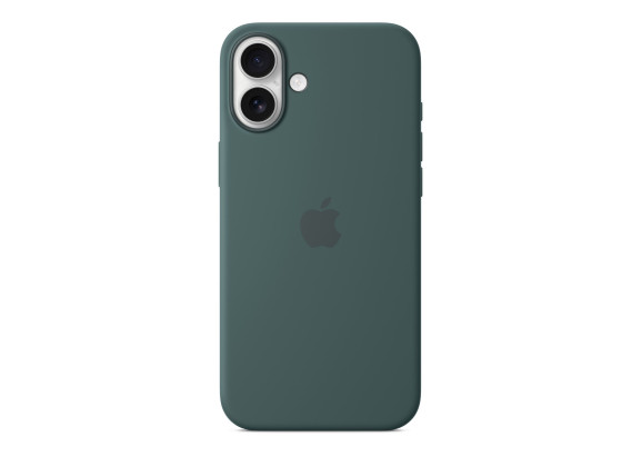Чехол для iPhone 16 Plus Silicone MagSafe зеленый