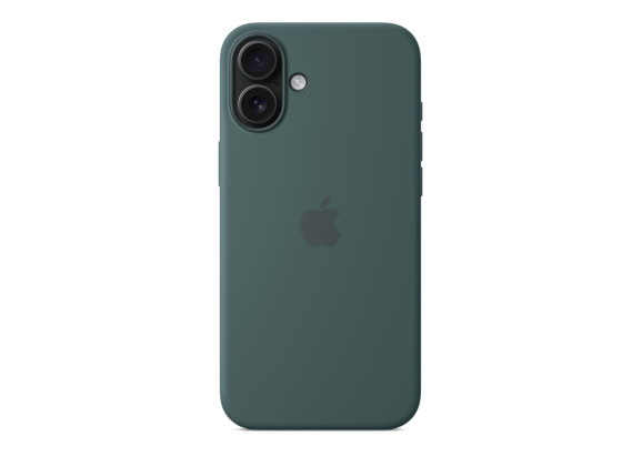 Чехол для iPhone 16 Plus Silicone MagSafe зеленый