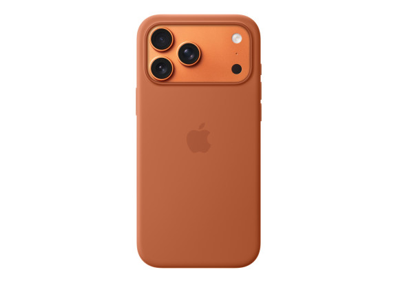 Чехол для iPhone 17 Pro Max Silicone MagSafe терракотовый